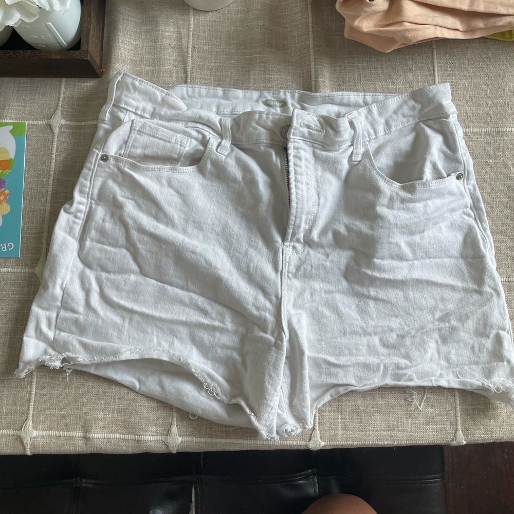 White Shorts